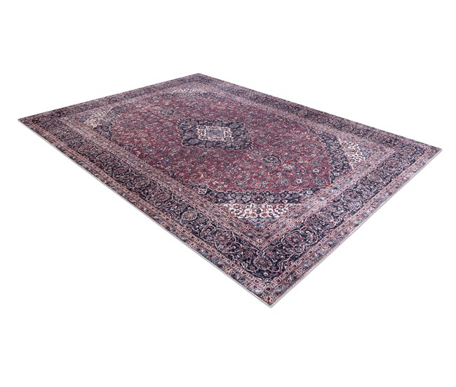 ANDRE 2288 Tapete oriental vintage antiderrapante bordô 160x220 GranÁ