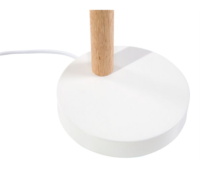 Beliani Iluminação para escritório PECKOS Branco