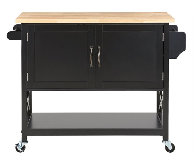 Beliani Carrinho de cozinha MELE 102 Branco