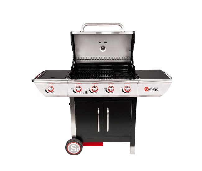 Barbecue a gás MANHATTAN 450GPI 4 queimadores Preto