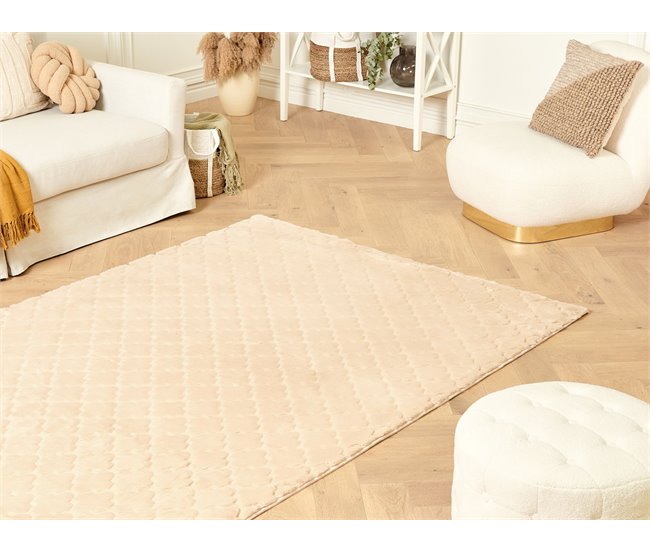 Beliani Shaggy (pelos longos) GHARO 160x230 Bege