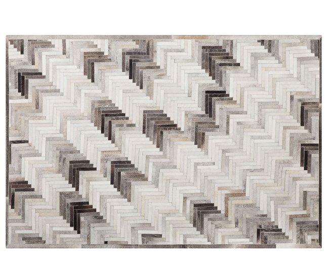 Beliani Pelos curtos ARSUZ 140x200 Cinza Escuro