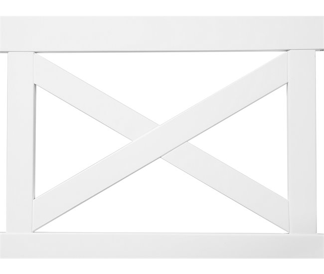 Beliani Cadeira de jardim BALTIC Branco