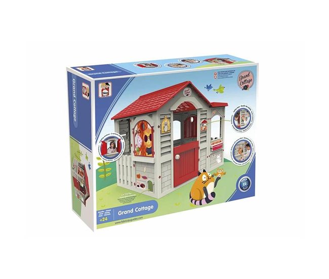 Casa Infantil de Brincar Grand Cottage XL Multicor