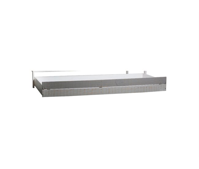 Gavetão opcional para cama CABANA Branco/cinza