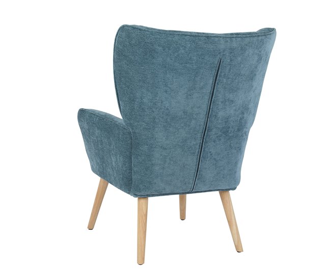 Cadeirão decorativo TYRA Azul