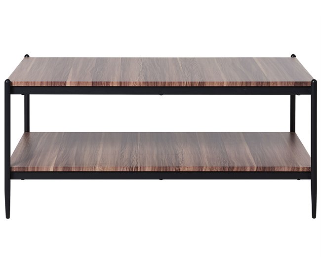 Beliani Mesa de comedor BALLINA 100x52 Castanho