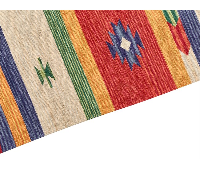 Beliani Kilim ALAPARS 80x300 Multicor