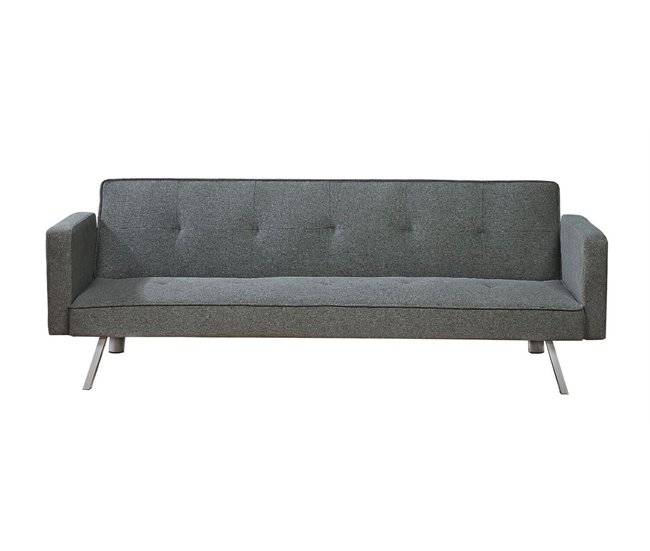 Sofá-cama Aveli Cinza Escuro