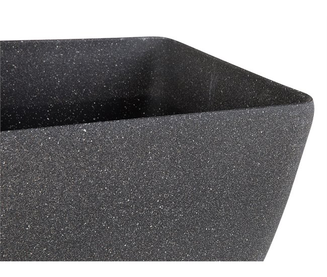 Beliani Conjunto de 2 vasos para plantas ZELI 