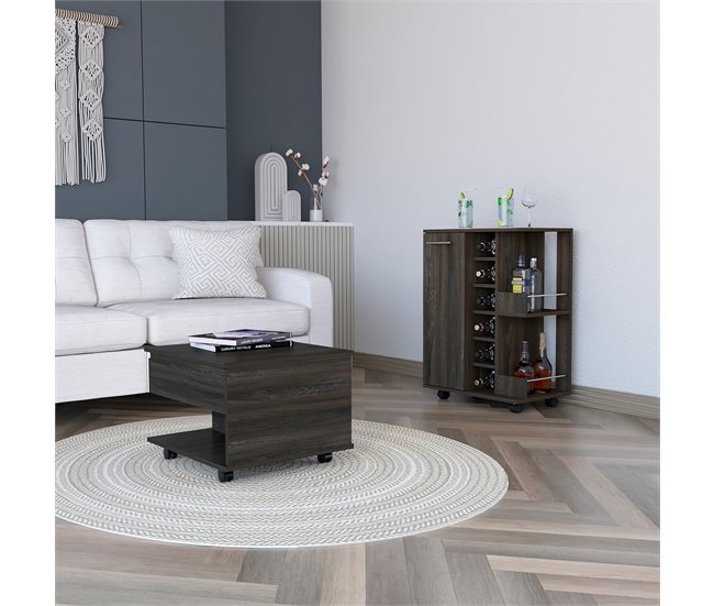 Conjunto Inwood Castanho