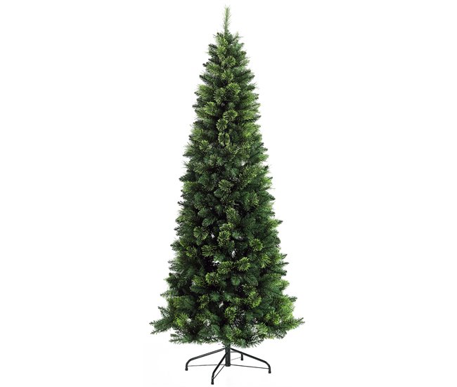 Árvore de Natal Artificial Aço e Plástico HOMCOM, casa - natal Verde