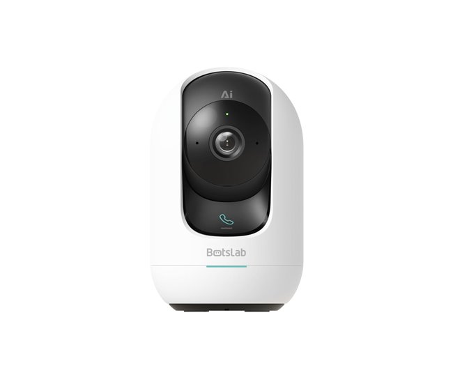 Câmera De Segurança Botslab C221 Resolução 5MP Visão Noturna 360° Branco