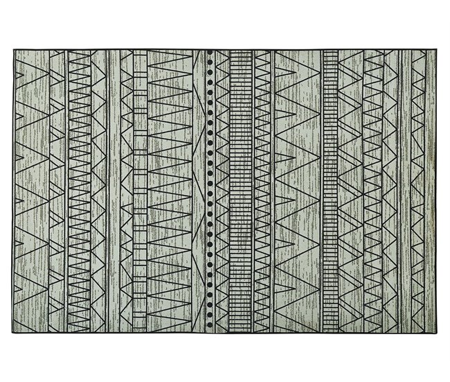 Beliani De pelo corto KEBAN 160x230 Cinza Claro