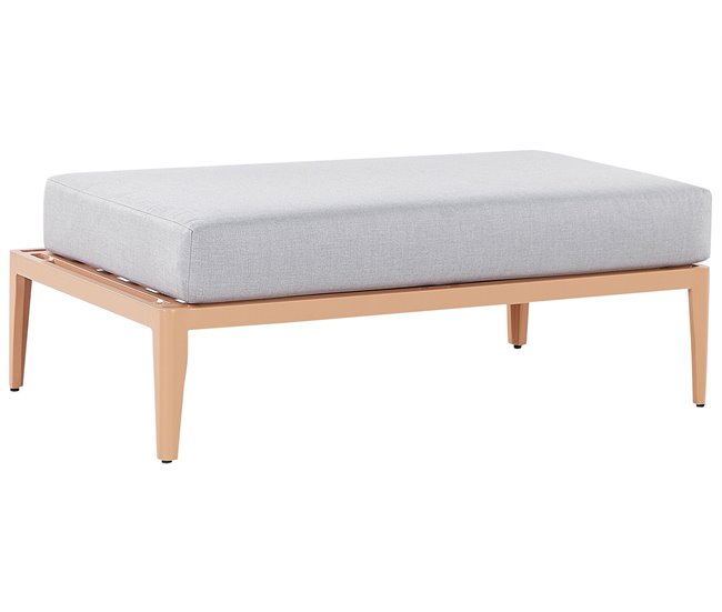 Beliani Conjunto lounge RIMA III Cinza