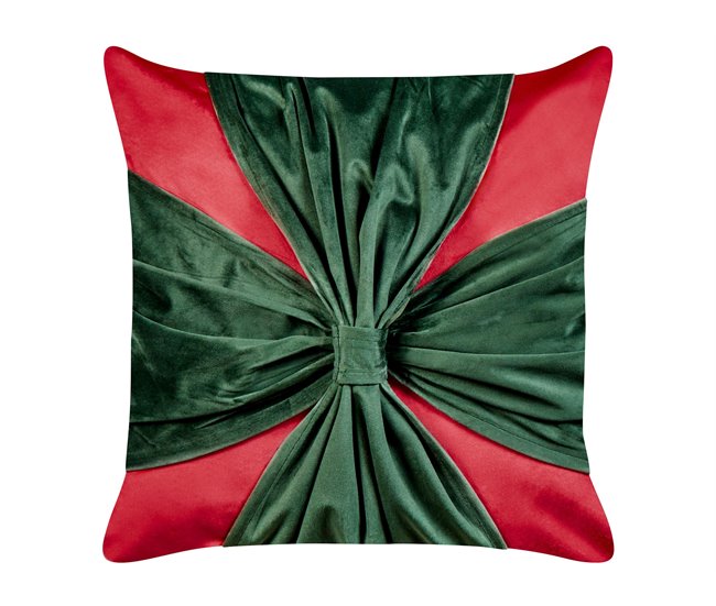 Beliani Almofada decorativa MARSHMALLOW Vermelho