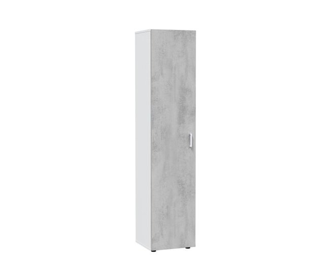Armário multifunções 1 porta 41 Branco/cinza
