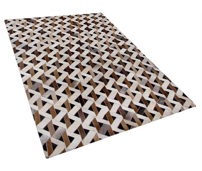 Beliani Pelos curtos TUGLU 160x230 Castanho