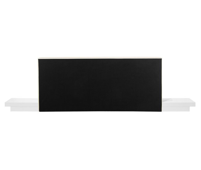 Beliani Cama de água MDF ZEN 308x229 Branco