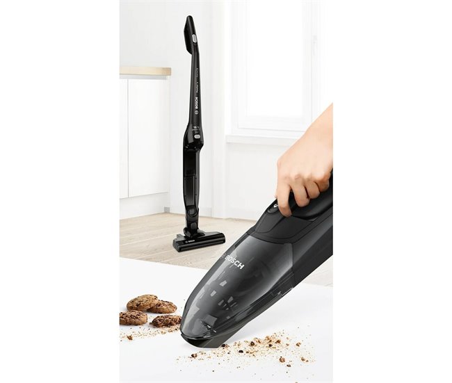 Aspirador com espanador sem bolsa sem fios BCHF216B Preto