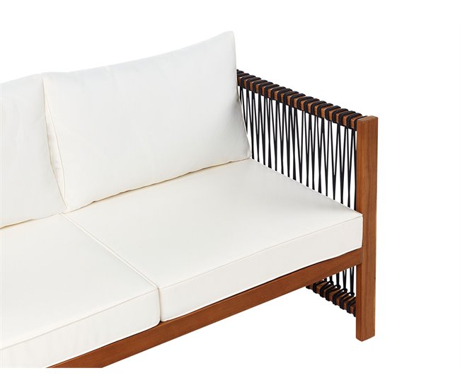 Beliani Conjunto lounge ANTRIA Bege