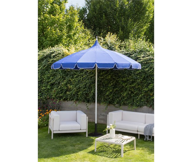 Beliani Guarda-sol MINOA 245x245 Azul