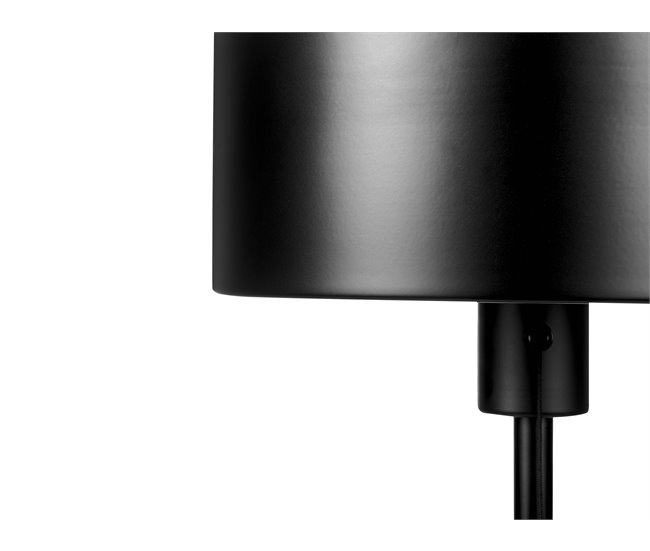 Beliani Candeeiro de mesa ARIPO Preto