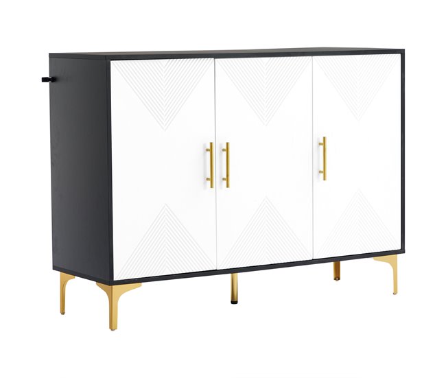 Aparadores Branco/ Preto