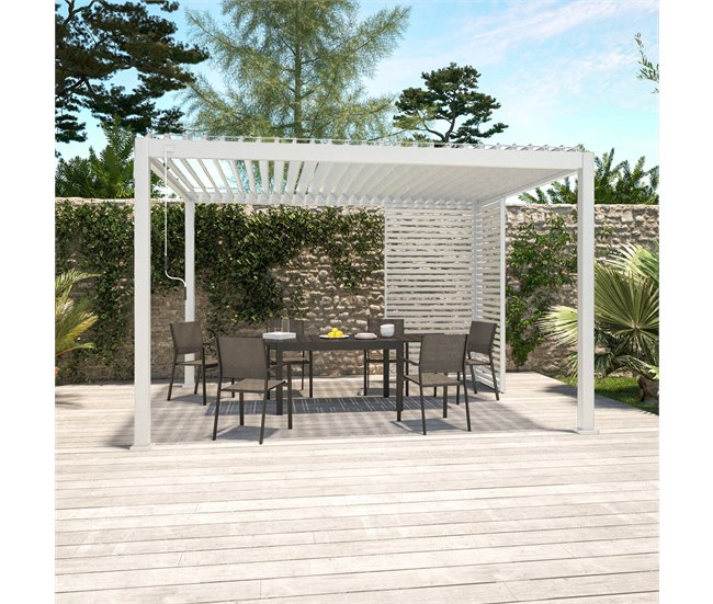 Persiana para pérgula bioclimática Triomphe 93x6 Branco