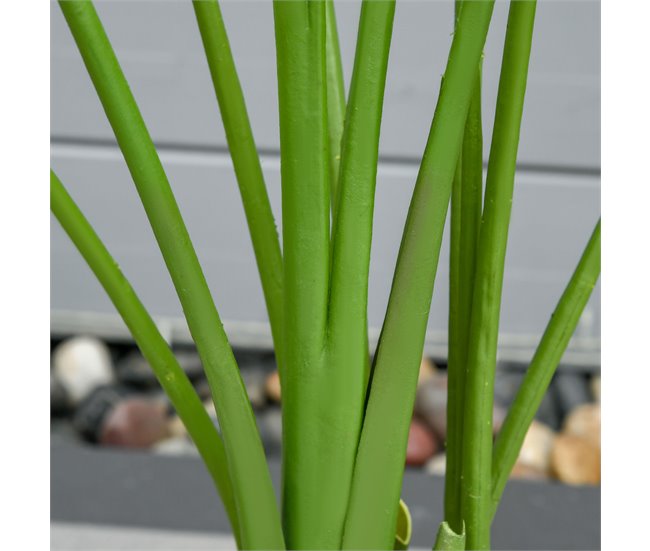 Planta Artificial Bananeira PE e Tecido HOMCOM Verde