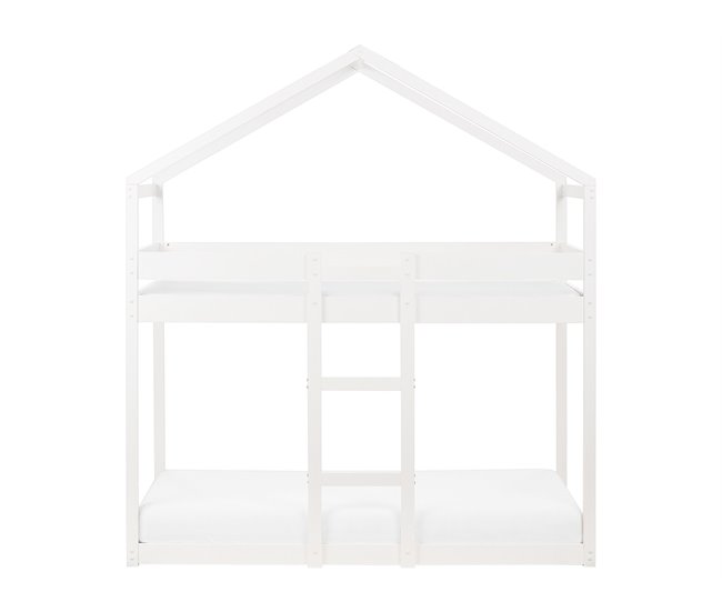 Beliani Beliche Pinho LABATUT 206x92 Branco