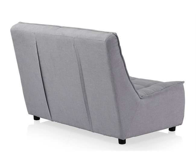 Poltrona Modulo estofada Cinza