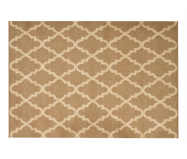 Beliani Entrelaçado MERMER 160x230 Bege