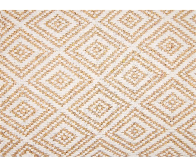 Beliani Almofada decorativa BOATH Bege