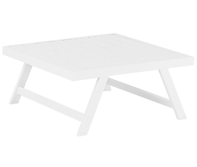 Beliani Conjunto lounge COCCORINO Cinza Escuro