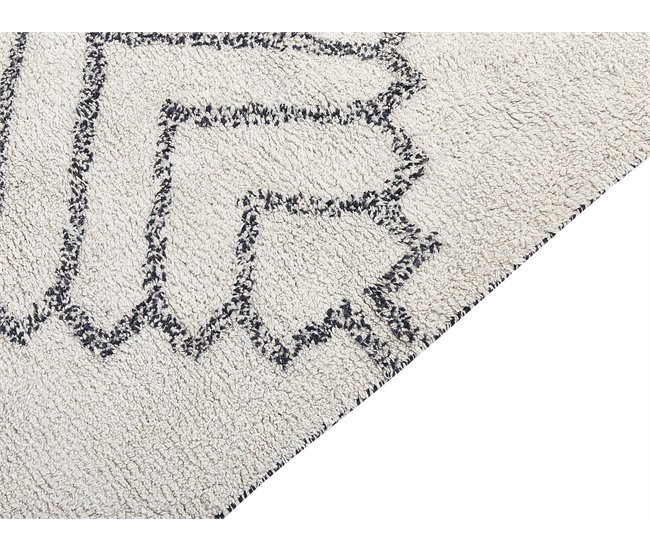 Beliani Pelos curtos ERAY 140x200 Branco