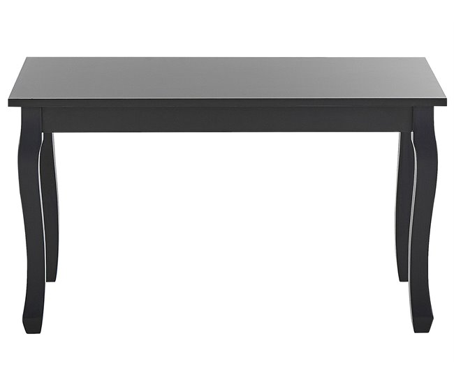 Beliani Mesa de centro SNOOK 40x80 Preto