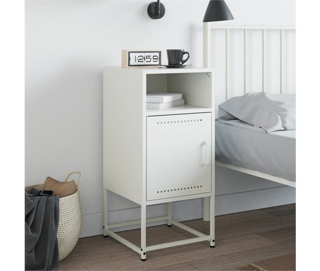 Soluna Home - Mesitas De Noche Jacek 39 Branco