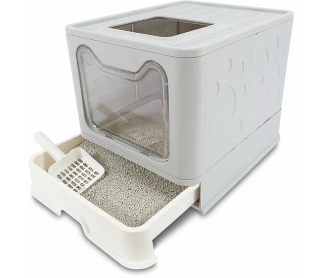 Caixa de areia para gatos sile top