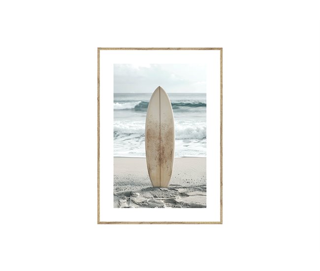 Quadro art deco TABLA SURF 35x50cm marca MARCOMUEBLE  Multicor