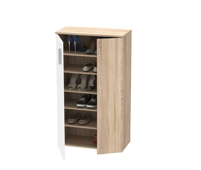 Sapateira 2 portas BOOTS Branco
