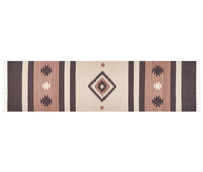 Beliani Kilim ARAGATS 80x300 Bege