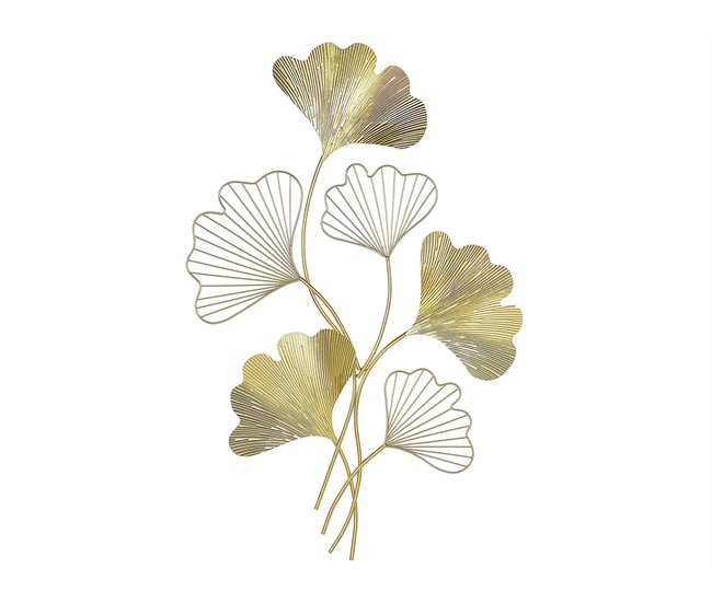 Beliani Decoração de parede INDIUM Dourado