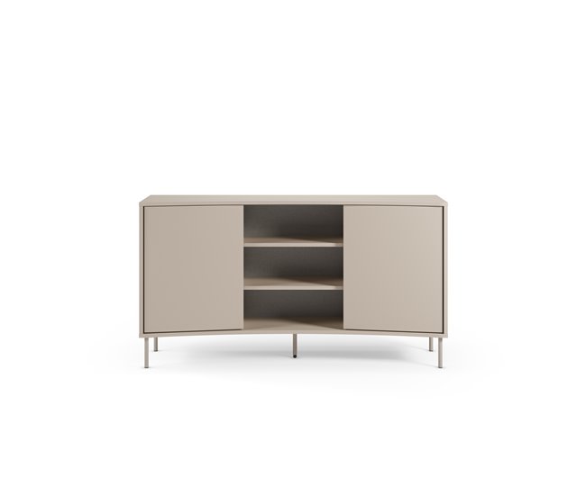 Aparador NOVA com 2 portas Bege