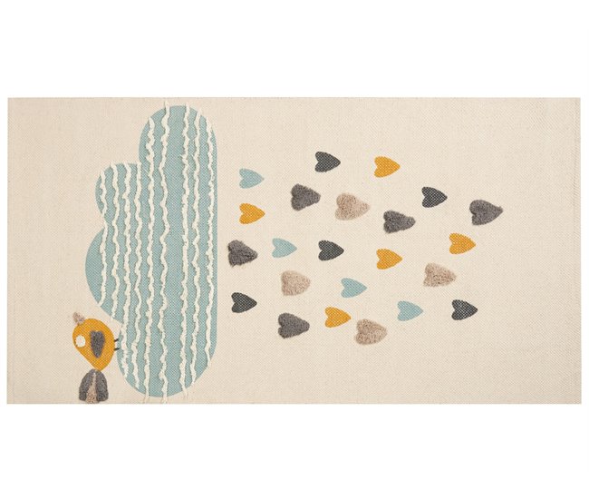 Tapete para crianças BLANG Beliani Mostarda