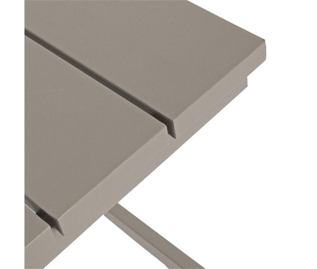 Mesa de centro para exterior Share design em alumínio Cinza