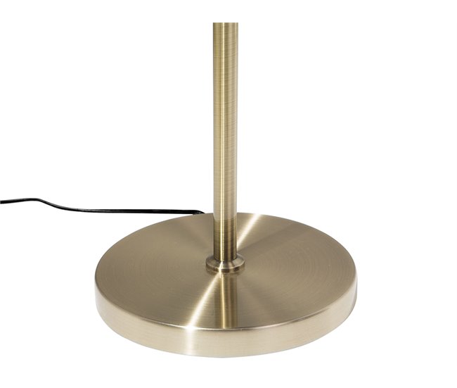 Beliani Candeeiro de pé SEVERN Dourado