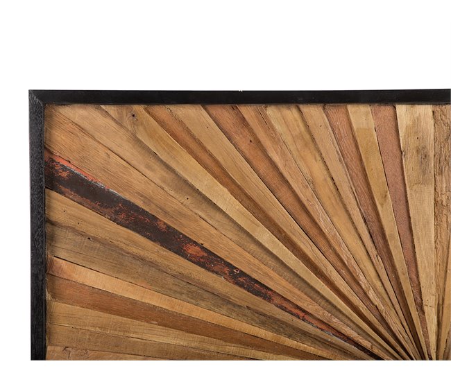 Beliani Decoración de pared MERIDA Castanho