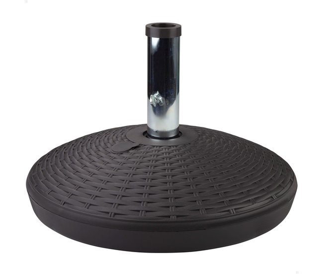 Base para guarda-sol circular Aktive antracite 41-51 mm Cinza