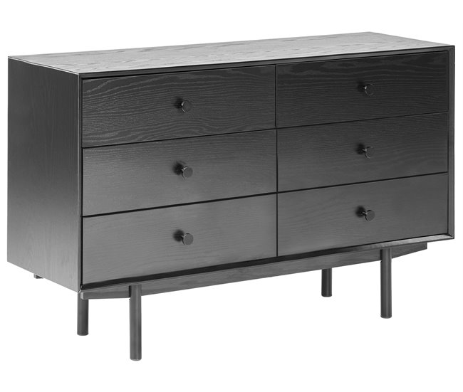 Beliani Cómoda ALCESTER Preto